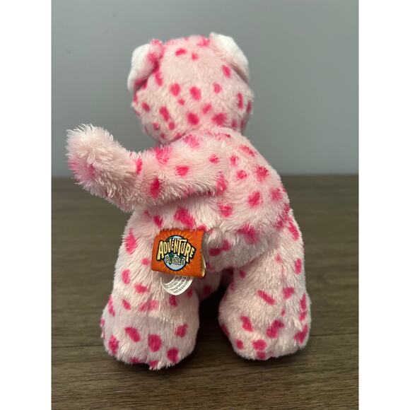 Adorable‎ Pink Valentine's Day Leopard by Adventure Planet 9" - Picture 3 of 4